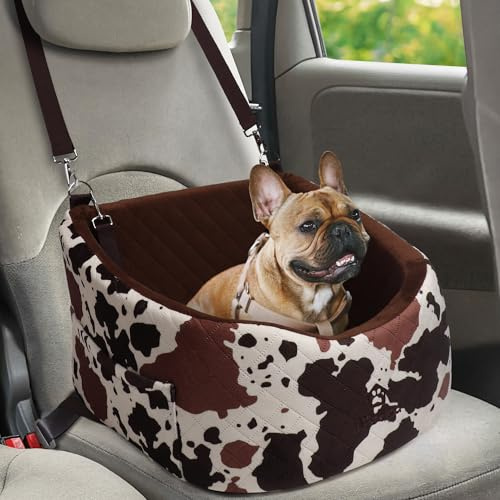 iPetba Siège Auto pour Chien de Petite et Moyenne Taille – Panier Confortable pour Siège Arrière et Avant, Transport Chien Voiture Idéal pour Longs Trajets, Jusqu'à 15 Kg