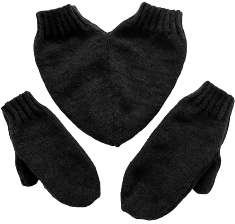 Guantes para el Frío Invernal - Manoplas Para Parejas Con Diseño De Manos Sosteniéndose,Guantes Abrigados En Forma De Corazón Para Hombres | Para Navidad Cosplay Caminar Y Actividades Exteriores