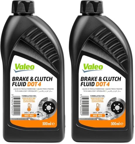 Valeo Liquide de Frein Dot 4 500ML 402402 (Lot de 2)
