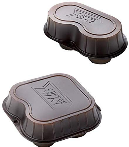 Effe2cart Contenitori Plastica Asporto Caffe 4 Bicchieri 60 pz.