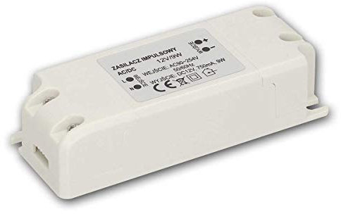 world-trading-net - Trasformatore LED WTN-D9, 0-9W, 12V, 100x25x40mm, driver LED, alimentazione a tensione costante, trasformatore 12 Volt, reattore, ECG, LED Choke, Driver stabilizzato, 9 Watt