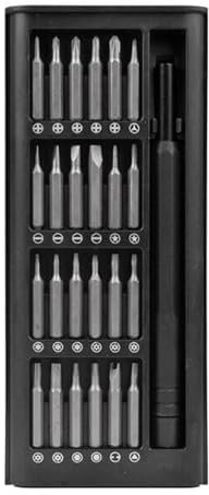 25 In 1 Set di Cacciaviti Magnetici Di Precisione Punte Cacciavite Mini Strumento Caso Smontabile Per Smart Home PC Telefono Riparazione Nero