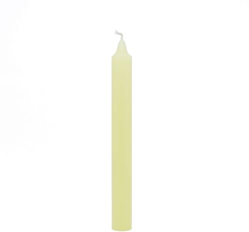 Candela Avorio da 22cm, Tinta nella Massa per Rituali per la Comunione - Ideali per Rituali o decorazioni interni
