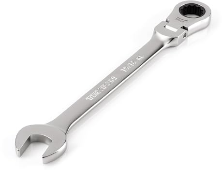 TEKTON 15/16 Inch Flex Head 12-Point Ratcheting Combination Wrench | WRC26324