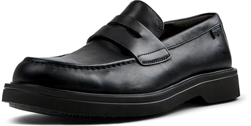 Camper Norman K101001, Moccasin Uomo, Nero 001, 43 EU