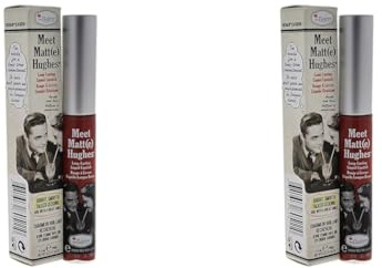 theBalm Lipgloss Meet Matte Hughes, Committed,2er Pack (1 x 7.4 ml)