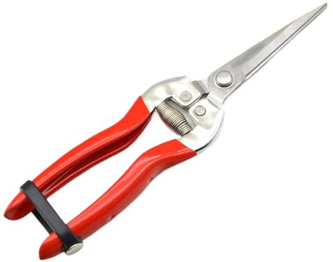 Uhngw Tijeras De Jardinería | Tijeras De Jardinería De Acero Inoxidable Y Herramientas Para Bonsáis,Herramienta Para Cosecha, Flores, Bonsáis, Uvas, Vides Y Naranjos