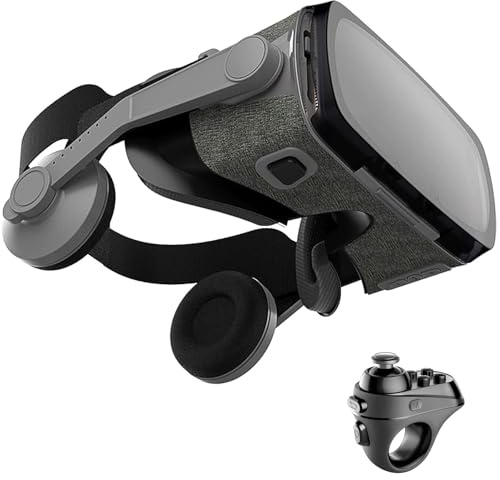 VR Brille, Virtual Reality Headset, 3D Handy Brille 110° FOV HD Anti-Blau Linsen, 3D VR Glasses, Unterstützt 4,7–7,2 Zoll Smartphones, Kinder und Familie(A)