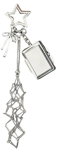 Porte-clés Porte- pour Rouge À Lèvres – Porte-clés 2 en 1 pour Baume À Lèvres avec Miroir | Étui À Rouge À Lèvrres pour Femmes, Portefeuille, Sac À Main