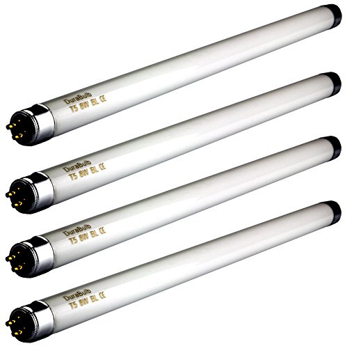 DuraGlödlampa 4 x 8 W flugdödarlampor – T5 8 Watt UV-rör för 16 W flugdödare/insektsdödare