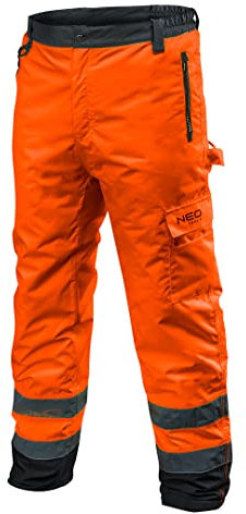 Pantalon d'Alerte Thermique Professionnel EN 20471 - Warnschutzhose Orange/Jaune - Protection Sécurité Travail
