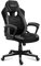huzaro Force 2.5 Grey Mesh | Gaming Stuhl Bürostuhl Computerstuhl PC Chair Ergonomischer | Zocker Gamer | Höhenverstellbar drehbar mit Wippfunktion | bis 140 kg belastbar | Stoff | Schwarz Grau