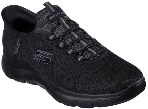 Skechers Summits High Range Herren Sneakers, Black BBK, 46 EU