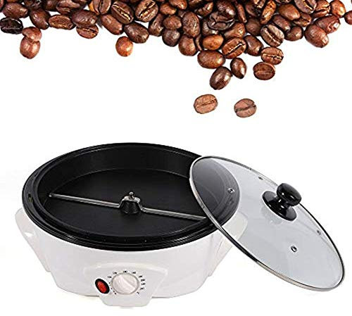IUBGFTO Kaffeeröster für Zuhause, Kaffeebohnenröstmaschine, Getreidetrocknungsmaschine, multifunktionale Backmaschine, 0-240 °C einstellbar, geeignet für Erdnuss-/Nuss-/Bohnenröster, 1200 W