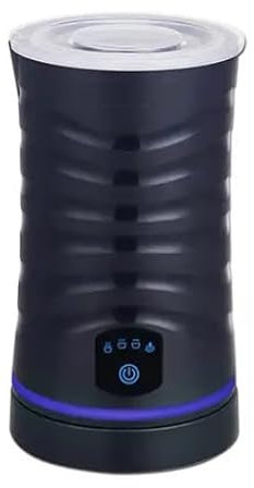 Mousseur à Lait Électrique, 4 en 1 Milk Frother pour Faire Mousser le Lait Chaud ou Froid, Mousseur Lait Electrique avec Arrêt Automatique, Mousseur Lait Electrique