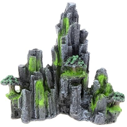 MC MEICHUANG Mountain View Aquarium Ornament fish tank decoration