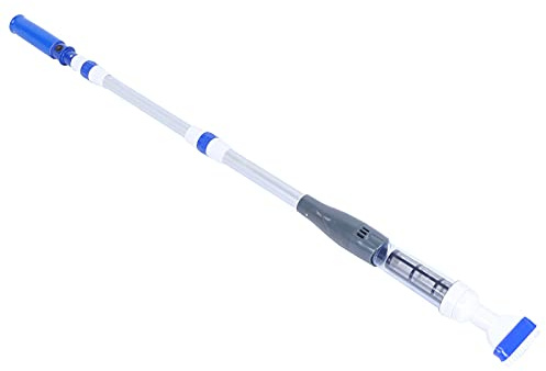 Aspirateur de piscine sans fil électrique portatif alimenté par batterie pour piscines creusées et hors sol, jacuzzi et spas, aspirateur de bassin de natation efficace et portable