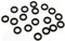 YMDK Lot de 120 amortisseurs Cherry MX Keycap O-Ring pour clavier de jeu