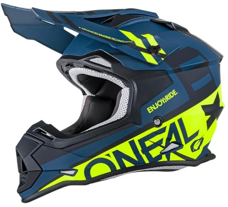 O'Neal - 0200-215 Unisex-Adult Off-Road Style 2SERIES Helmet SPYDE Black/hi-viz XL