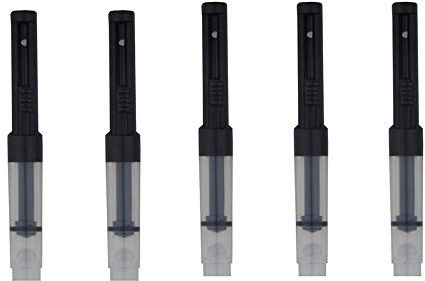 Füllfederhalter-Tintenkonverter 0,34 cm/0,26 cm Kaliber (5 Stück 0,34 cm)