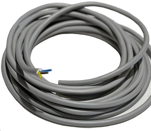 50m Mantelleitung Stromkabel NYM-J 3 x 1,5 Grau Elektrokabel Kabel