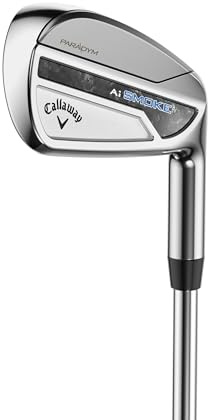 Callaway Paradym AI Smoke 6 Hierro, zurdo, grafito, 5.0, estándar