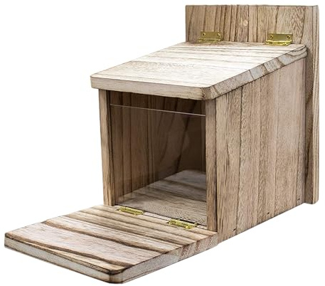 s para Ardillas para Exterior,De Comida para Ardillas Listadas De Madera | Casa De para De Patio | para Exterior Ventana Jardín Jardín Trasero Patio Árbol