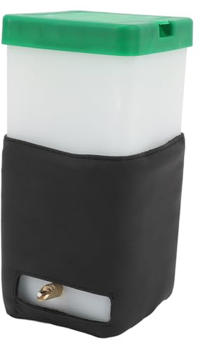 Generic Bebedero Calentado para Hámster y Conejo, Alimentador de Agua Automático Compacto de 1L para Mascotas Pequeñas con Temperatura Constante y Funciones de Fácil Llenado