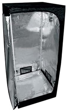 Chambre de culture - Grow tent - 80x80x180cm - Black Silver
