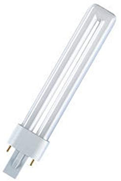 Osram - Lampadina compatta Dulux S, 9 W, G23, classe energetica A