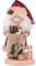 Räuchermännchen Wichtel Weihnachtsmann - 28cm