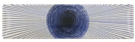 La Mediterránea S2206802 Fuente Irys Rectangular, Brillo, 30 X 8 Cm