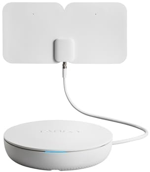Tablo TV 4th Gen 4-Tuner Over-The-Air (OTA) DVR & 35-Mile Indoor TV Antenna - Watch, Pause & Record Live TV, News & Movies Throughout Your Home Over Wi-Fi - 50+ Hrs Recording - No Subscriptions