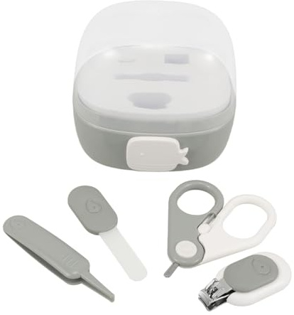 Baby-nagelpflegeset 4-teiliges Nagelknipser-set Baby-nagelfeile Kindersicher Ergonomischer Griff Für Junge Mütter