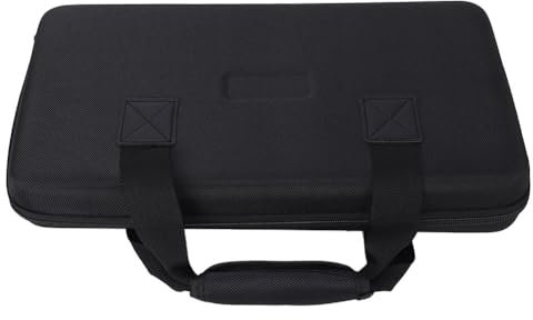 Introti Funda de viaje para mezclador de DJ a prueba de golpes, bolsa de transporte antiarañazos para DDJ-RB/DDJ-SB/DDJ-SB2/DDJ-SB3 de 2 canales, Black, 50*30*8CM, Bolsa de transporte para DDJ-SB2 de