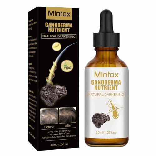 Siero Di Capelli Ani-Allegri Scuri - Efficace Siero Anti Greying Hair | Olio Per Capelli Grigi | Riduce L'aspetto Dei Capelli Grigi Per Far Ricrescere Capelli Più Spessi, Più Pieni E Più Sani