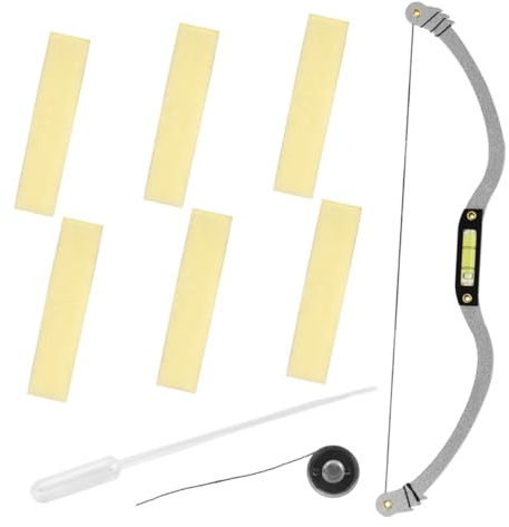 Gatuida Righello Multifunzionale per Sopracciglia Strumento di Misurazione a Livello Professionale Kit Portatile per Modellare Sopracciglia per Tatuaggi Estetici e Trucco Preciso