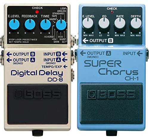 BOSS Dd-8 Digital Delay Pedal, Eleven Modes, Warm, +RV, GLT, Delay, Vintage, Mono Or Stereo Setup, Looper, Chorus Pedal