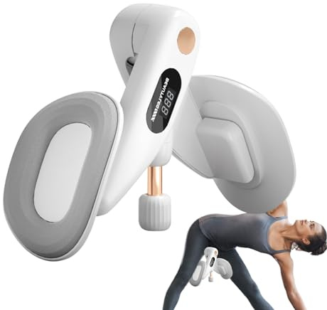 Hip Trainer Exerciseur, Entraîneur De Muscle Pelvien, Entraîneur De Hanche pour Femmes, Plancher Pelvien Exerciseur Équipement d'exercice pour Les Cuisses, Machine De Cuisse Réglable en Résistance