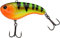Berkley Flatt Shad Pike Hecht, Perch Barsch Angelköder, Firetiger gold, 20g | 66m