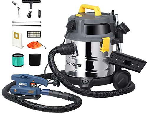 Vacmaster VK1620SWC 1600W 20L Nass- & Trockensauger Werkstattsauger ohne Beutel Mehrzwecksauger Wasser-Staubsauger mit HEPA 13 Filtrierung