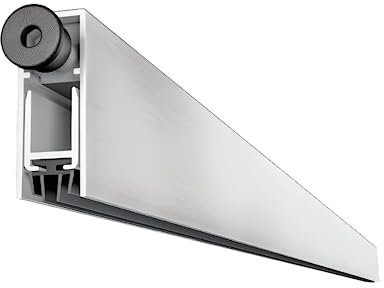 Gedotec absenkbare Bodendichtung | 1Stück Türdichtung einseitige Auslösung 12 x 30 mm | ECO | Länge 1030 mm - kürzbar | Absenkdichtung für Türen | Türbodendichtung windschutz kältefeind | zum Einnuten
