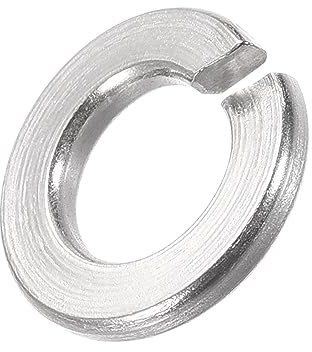 METALLIXITY Séparé Verrouillage Rondelle (3/8) 25pcs, 304 Inox Acier Ressort Serrure Rondelle Élastique Joint - pour Ménage Applications