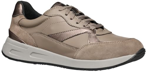 Geox Women's D Bulmya A Trainers, Dove Grey Taupe, 6 UK