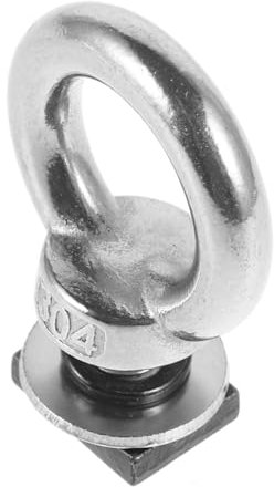 Gatuida Anclaje Techo t De Alta Resistencia para Coche Tornillo Ojo Acero para Barras De Techo Accesorio para Soporte y Fijación Segura Rieles