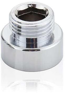 Dreamil reductor 3/4 pulgadas rosca interna a 1/2 pulgadas rosca externa tubo de ducha adaptador de cobre premium para conexión de agua