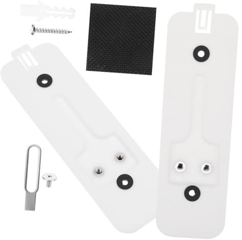 WOONEKY 2sets Doorbell Backplate Replacement Parts Compatible Doorbell Mount for Home Security Includes Installation Accessories and Card Removal Tool