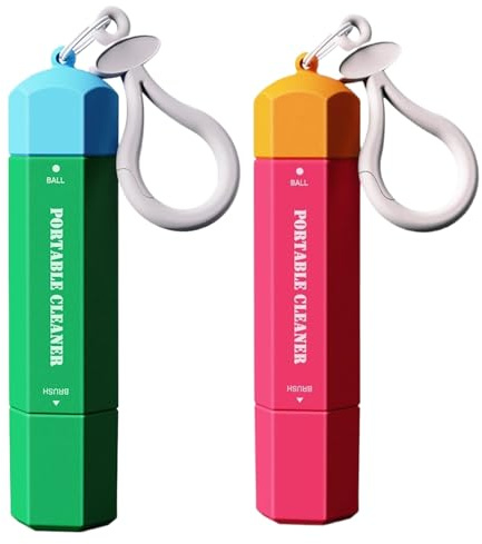 Smacchiatore per vestiti, 2 x 15 ml penna smacchiatore istantaneo portatile e detergente per macchie, funziona su macchie di cibo e bevande, adatta in borse e borse