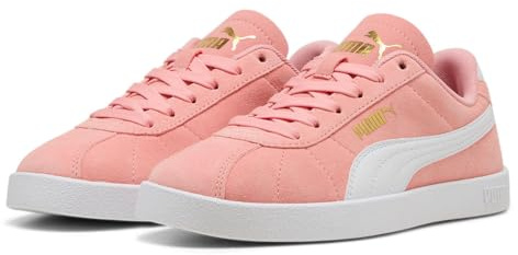 Puma Puma Club II JR - Scarpe da Ginnastica Unisex, Pink Fruit-Puma White,