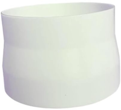 Gralara Adaptateur de conduit d'air, bride de conduit, connecteur de tuyau, raccord de tuyau pour système de Ventilation en ligne, 180 mm à 160 mm